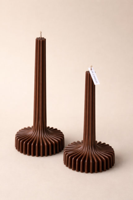 2'li Uzun Dekoratif Mum